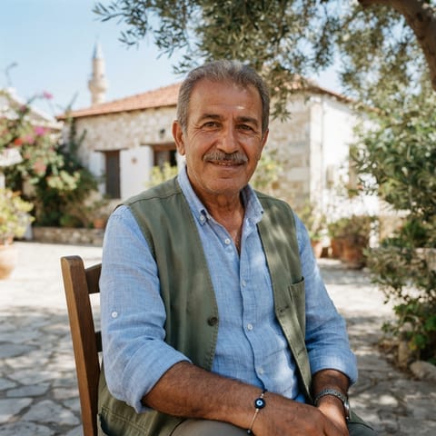 Illustration générée par IA représentant le peuple Turkish Cypriots