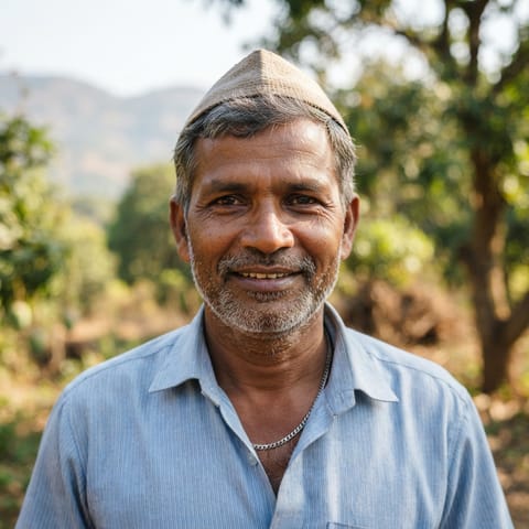 AI-generated illustration representing the Thakkar people