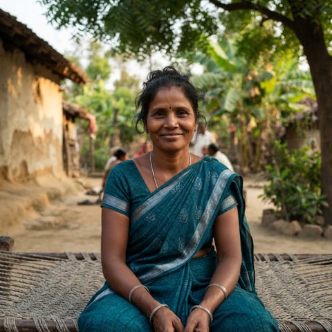 AI-generated illustration representing the Bharewa people