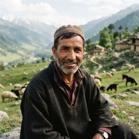 AI-generated illustration representing the Pohul people