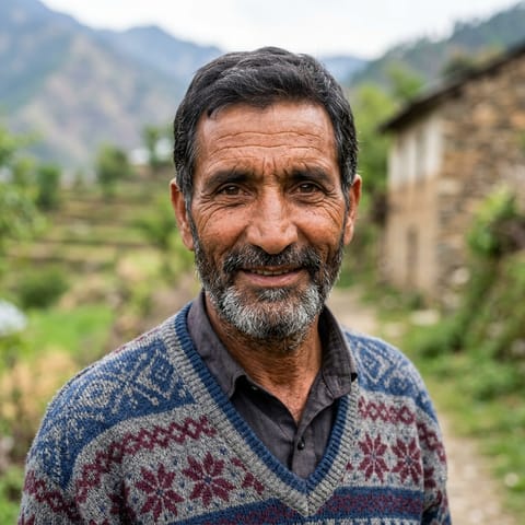 AI-generated illustration representing the Ratal people