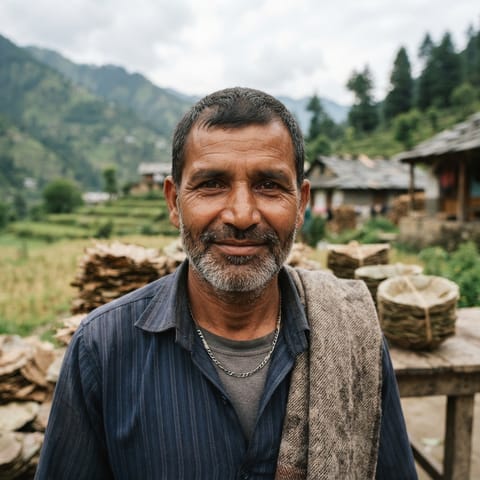 AI-generated illustration representing the Dosali people