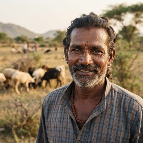 AI-generated illustration representing the Raddi people