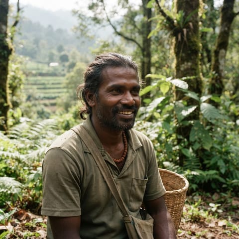 AI-generated illustration representing the Palliyan people