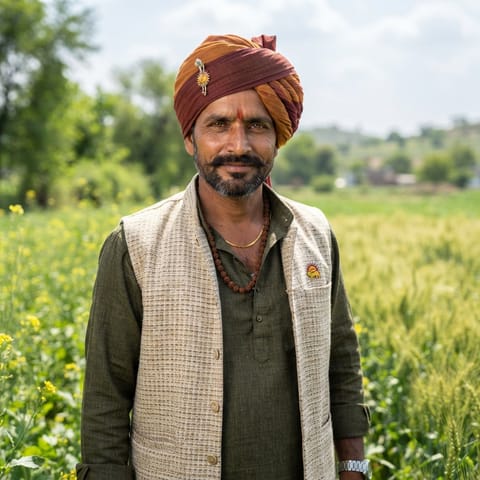 AI-generated illustration representing the Bargujar people