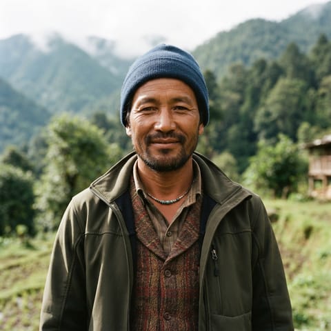 AI-generated illustration representing the Zakhrin people