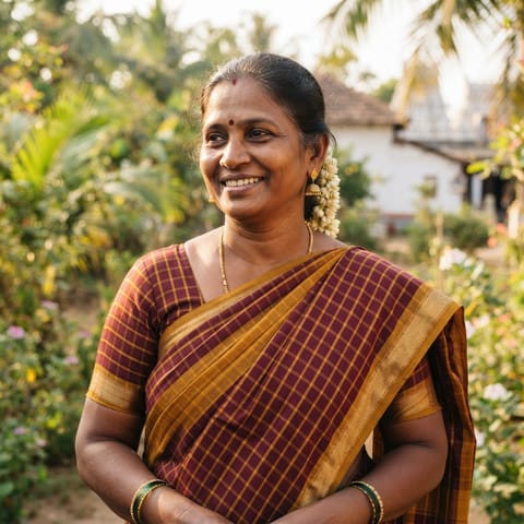 AI-generated illustration representing the Nagaralu people