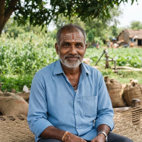 AI-generated illustration representing the Sadhu Chetty people