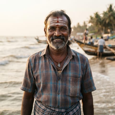 AI-generated illustration representing the Parvatarajakulam people