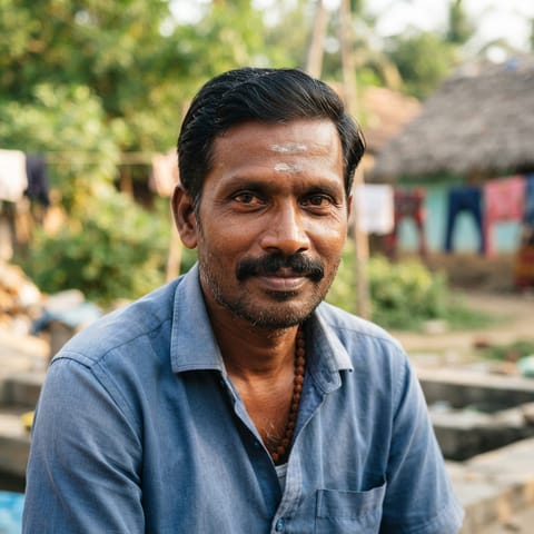AI-generated illustration representing the Puthurai Vannan people