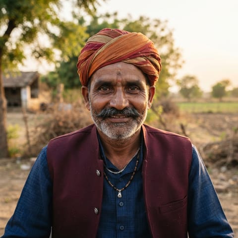 AI-generated illustration representing the Kathi people