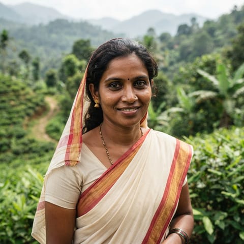 AI-generated illustration representing the Hill Pulaya people