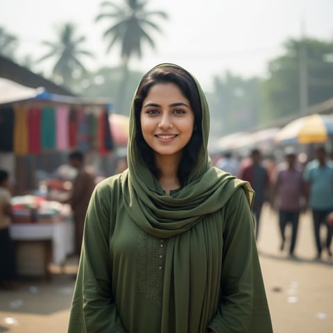 AI-generated illustration representing the Maria Muslims people