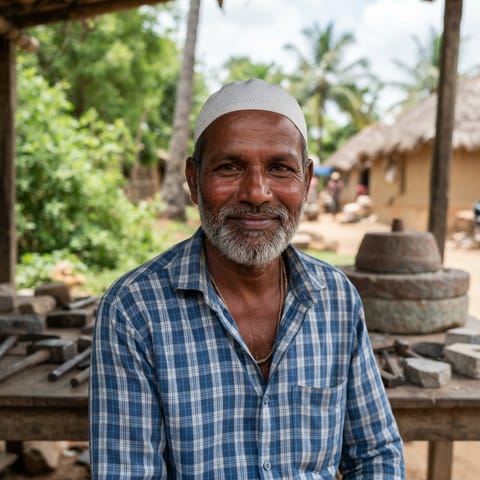 AI-generated illustration representing the Tirugatigantla people