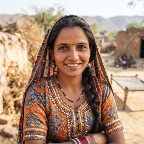 AI-generated illustration representing the Sanchia people