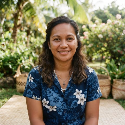AI-generated illustration representing the Palauans people
