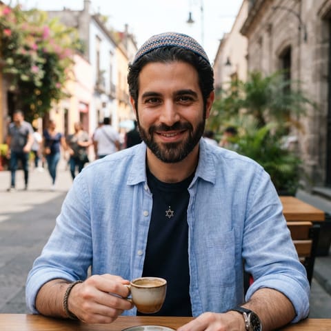 AI-generated illustration representing the Jews people