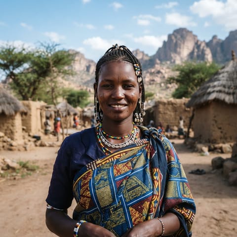 AI-generated illustration representing the Rashad people