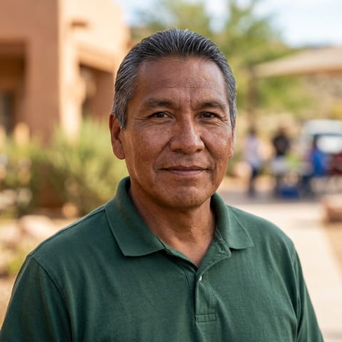 Ilustración generada por IA que representa al pueblo Hualapai