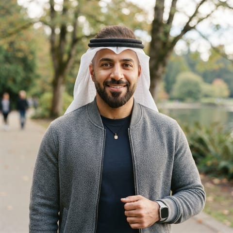 AI-generated illustration representing the Kuwaiti Arabs people