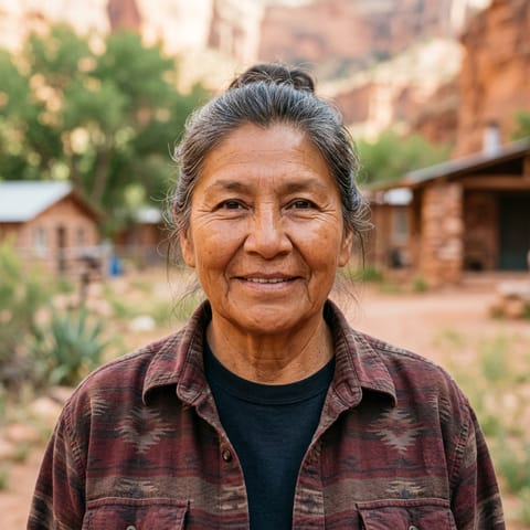 代表Havasupai人的 AI 生成插图