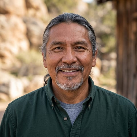 Ilustración generada por IA que representa al pueblo Yavapai