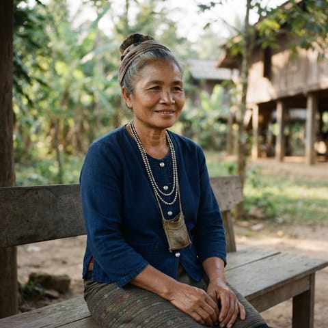 AI-generated illustration representing the Phutai Kata people