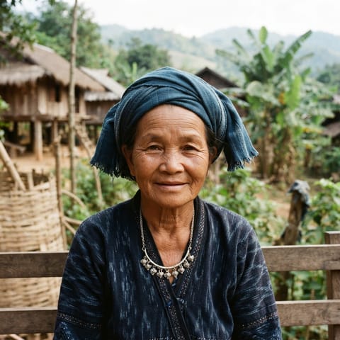 AI-generated illustration representing the Pong Phen people
