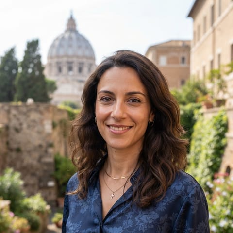 AI-generated illustration representing the Italians people