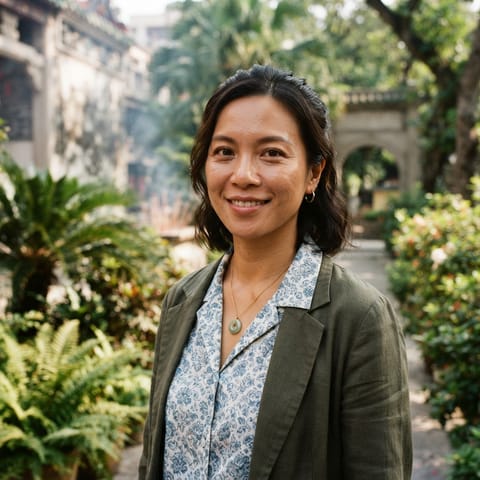 AI-generated illustration representing the Han Chinese (Cantonese) people