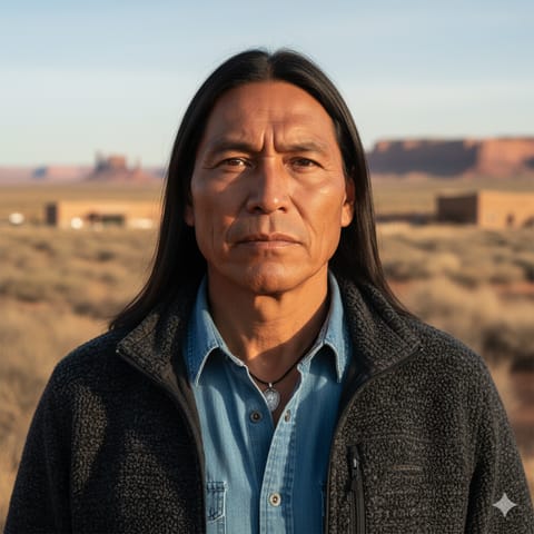Ilustración generada por IA que representa al pueblo Chiricahua Apache